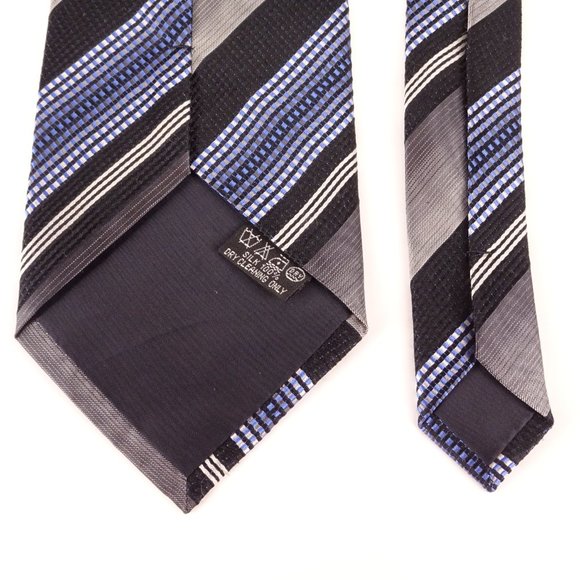 Insignia by Martin Wong Mens 100% Silk Necktie - Picture 2 of 4